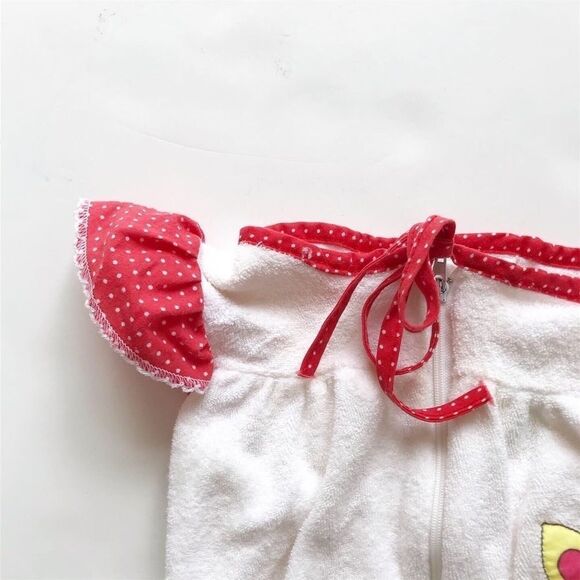 Vintage Bunny terry cloth romper looks 3-6 months - Picture 2 of 5